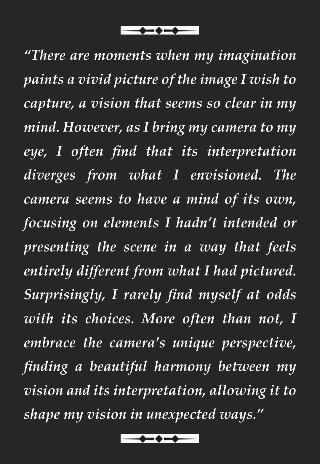 The Magic of Photography