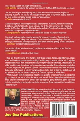 CONJURER'S WISDOM VOL II (Paparback)