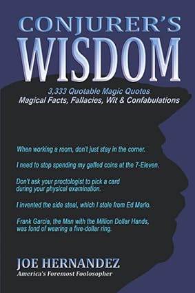 CONJURER'S WISDOM Vol I (Paperback)